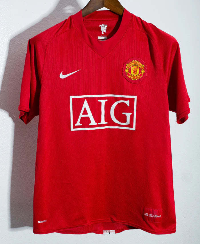 Wayne Rooney Manchester United 07/08 Home Original Retro Jersey