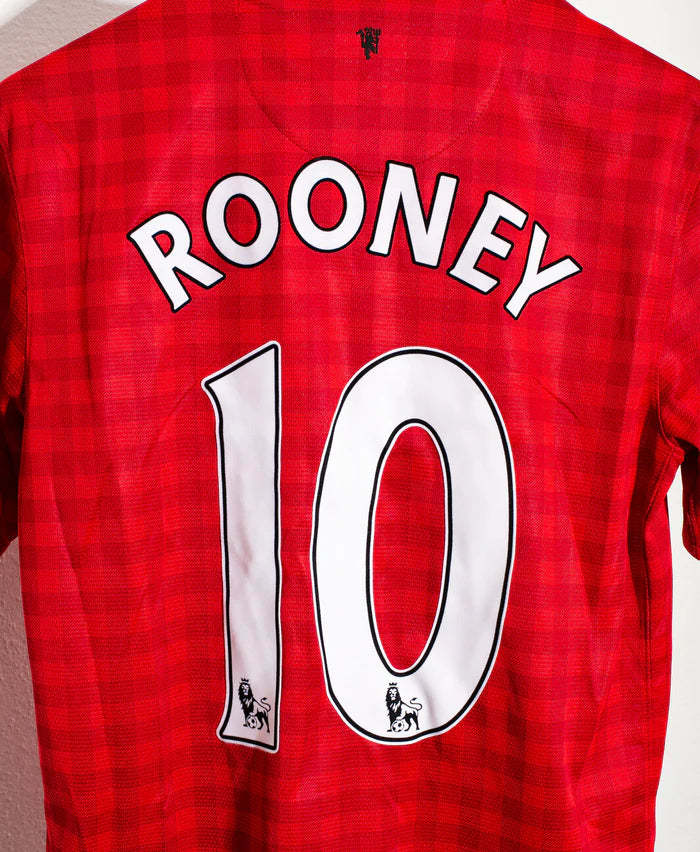 Wayne Rooney Manchester United 12/13 Home Original Retro Jersey