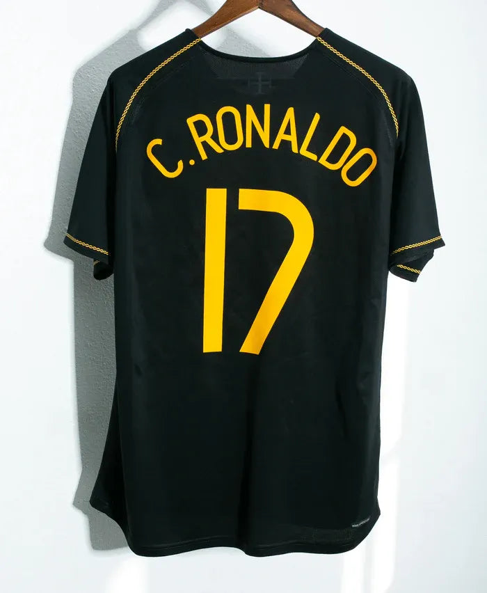 Cristiano Ronaldo CR7 Portugal National Team 2006 Away Original Retro Jersey