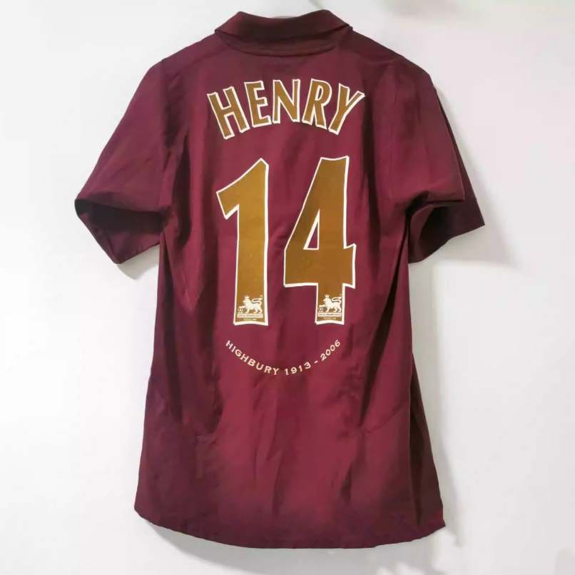 Thierry Henry Arsenal 05/06 Home Original Retro Jersey