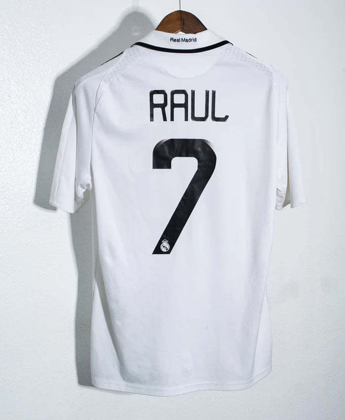Raul Real Madrid 08/09 Home Original Retro Jersey