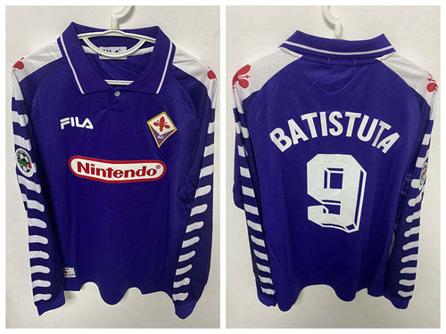 Batistuta Florence 98/99 Home Original Retro Jersey