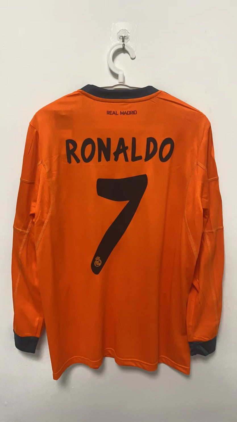 Cristiano Ronaldo CR7 Real Madrid 12/13 Third Original Retro Jersey
