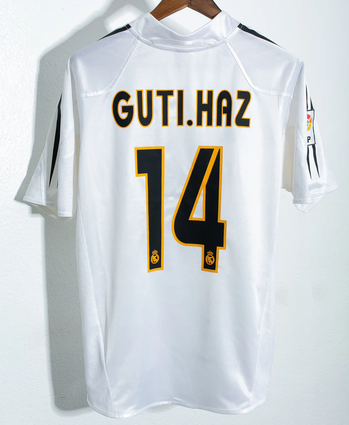 Guti.H Real Madrid 04/05 Home Original Retro Jersey