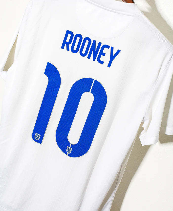 Wayne Rooney England National Team 2010 Home Original Retro Jersey