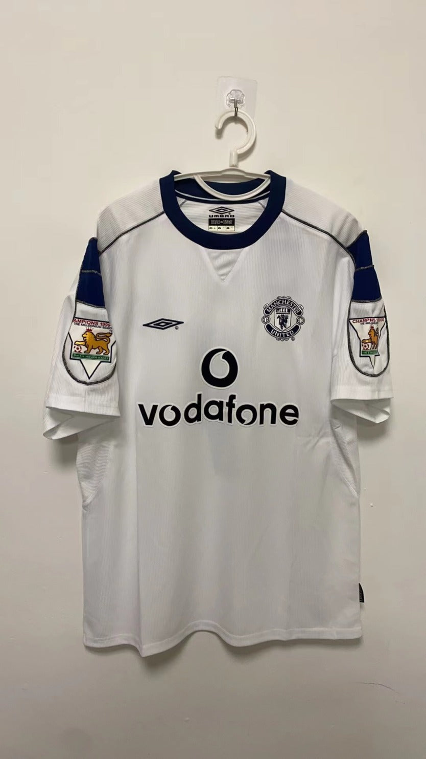 David Beckham Manchester United 99/00 Away Original Retro Shortsleeve Jersey