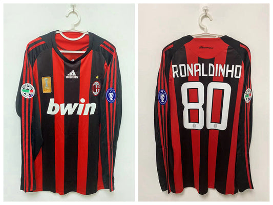 Ronaldinho AC Milan 08/09 Home Original Retro Jersey