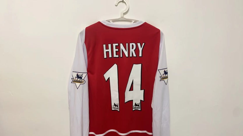 Thierry Henry Arsenal 2002/04 Home Original Retro Jersey