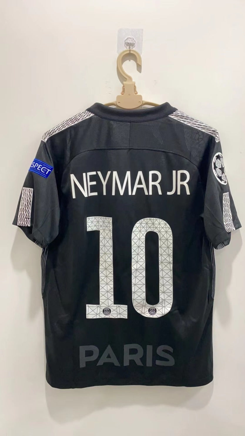 Neymar 2017-18 Paris Saint-Germain PSG Fourth Original Retro Jersey