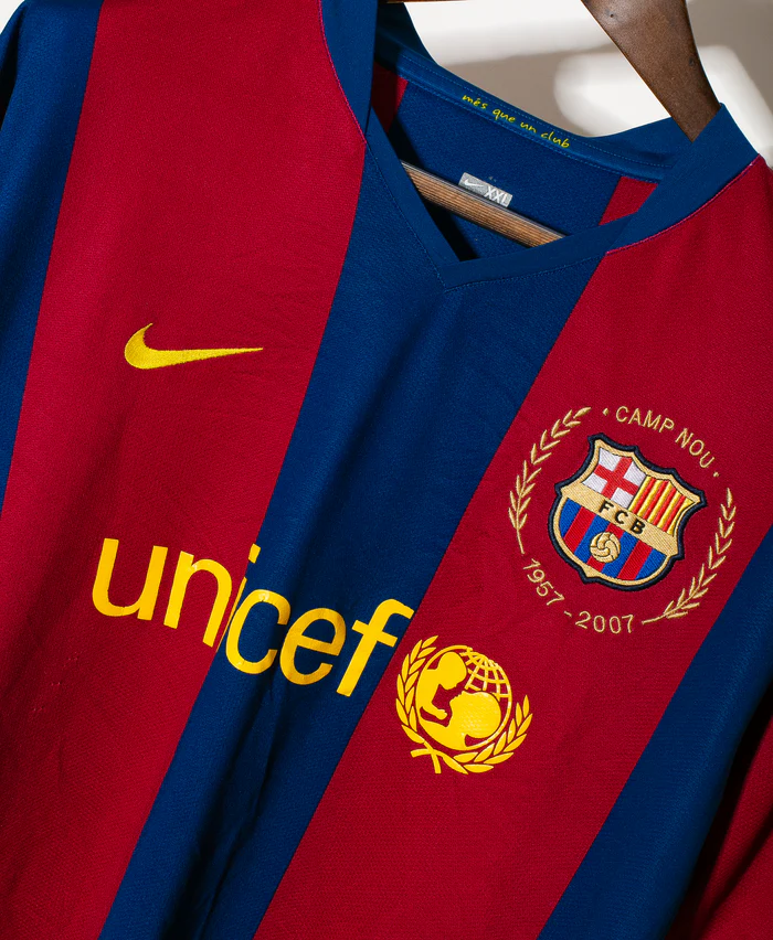Ronaldinho Barcelona 07/08 Home Original Retro Jersey
