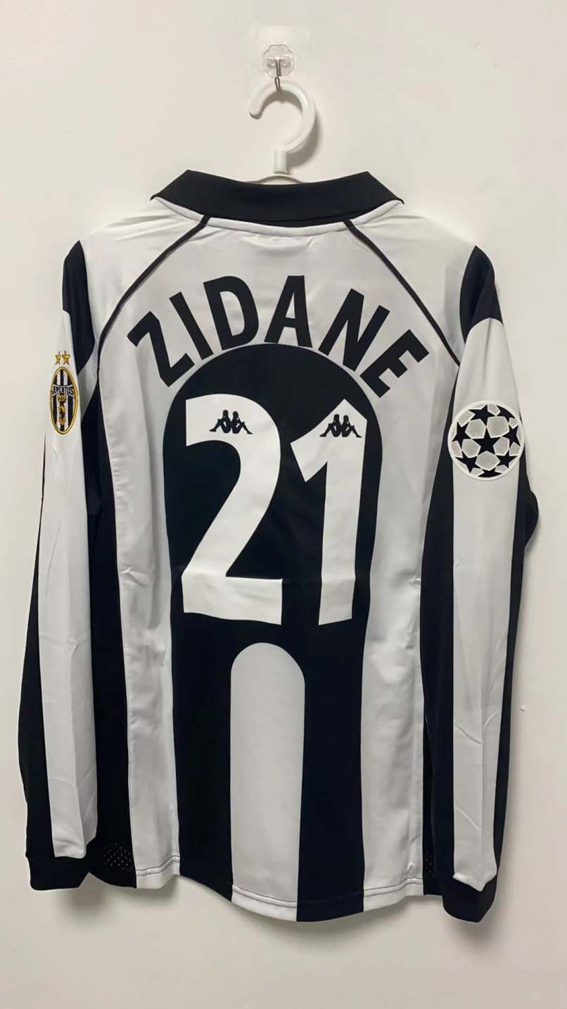 Zidane Juventus 97/98 Home Original Retro Jersey