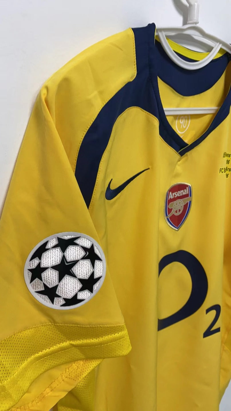 Thierry Henry Arsenal 05/06 Away Original Retro Jersey
