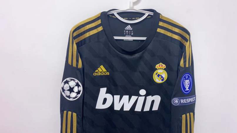 Cristiano Ronaldo CR7 Real Madrid 11/12 Away Original Retro Jersey