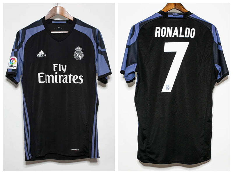 Cristiano Ronaldo CR7 Real Madrid 16/17 Third Original Retro Jersey