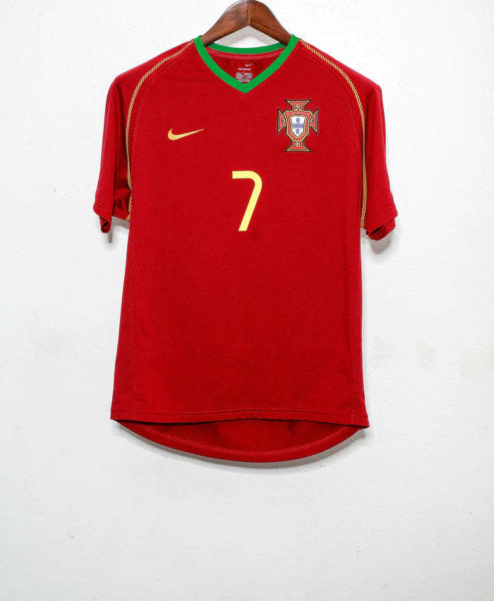 Luis Figo Portugal National Team 2006 Home Original Retro Jersey