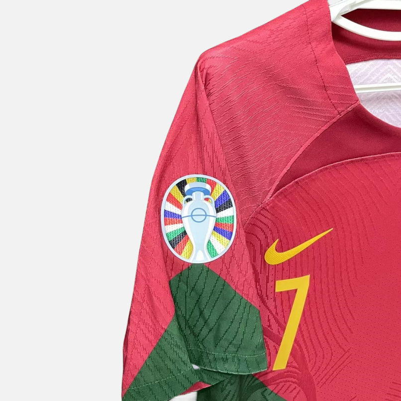Cristiano Ronaldo CR7 Portugal National Team 2022 European Cup Home Original Retro Jersey