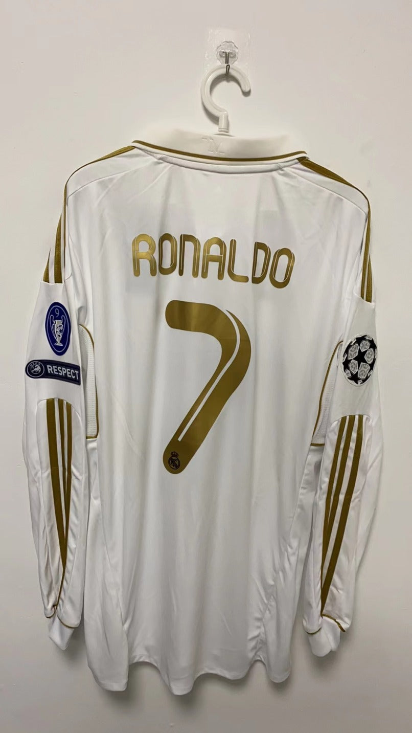 Cristiano Ronaldo CR7 Real Madrid 11/12 Home Original Retro Jersey