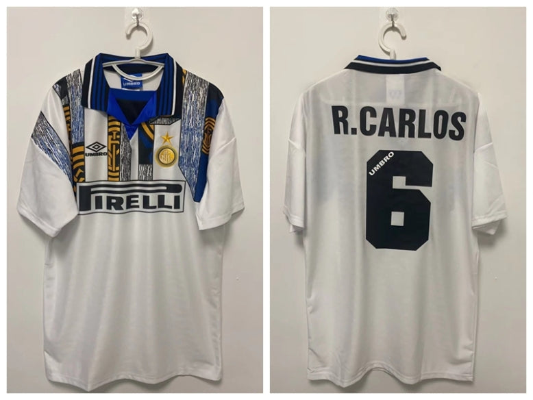 R.Carlos Inter Milan 94/96 Away Original Retro Jersey