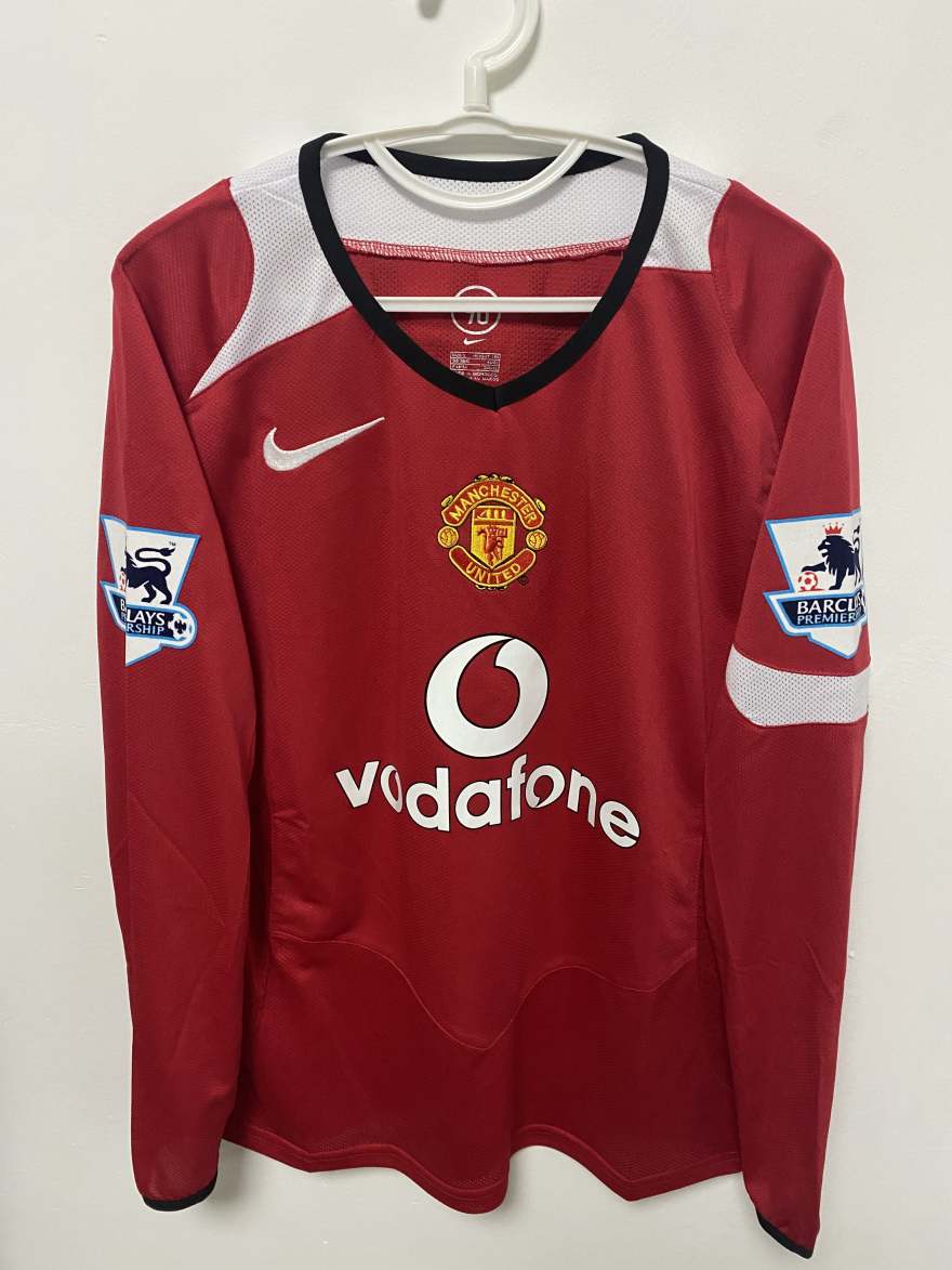 Cristiano Ronaldo CR7 Manchester United 03/04 Home Original Retro Jersey