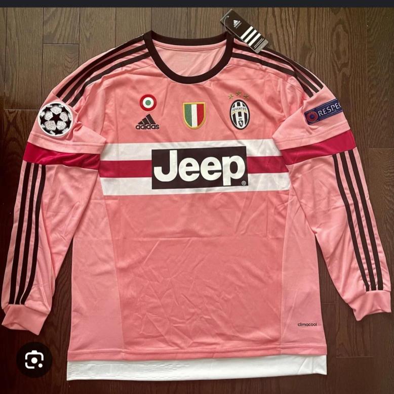 Pobga Juventus 2015/16 Away Original Retro Jersey