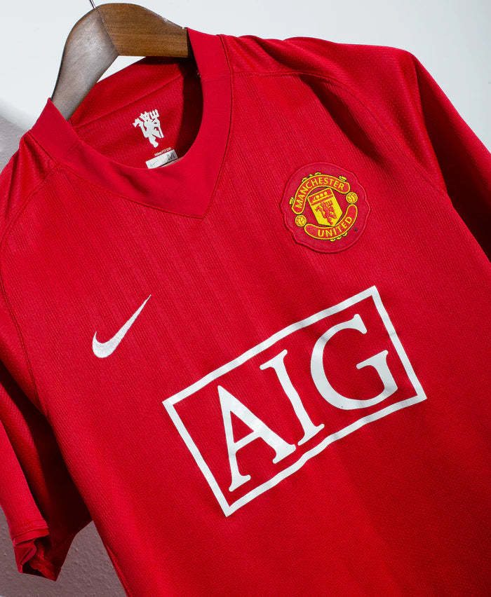 Wayne Rooney Manchester United 07/08 Home Original Retro Jersey