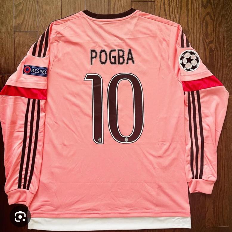 Pobga Juventus 2015/16 Away Original Retro Jersey
