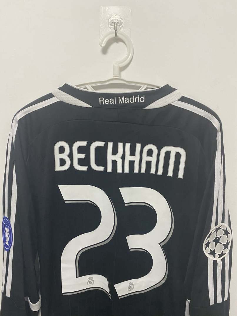 David Beckham Real Madrid 06/07 Away Original Retro Jersey