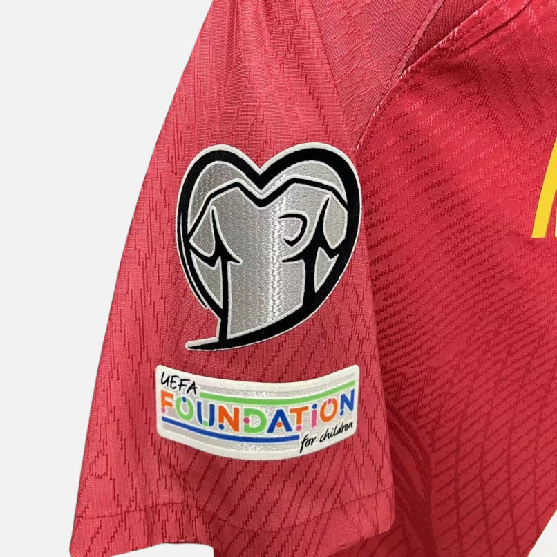Cristiano Ronaldo CR7 Portugal National Team 2022 European Cup Home Original Retro Jersey