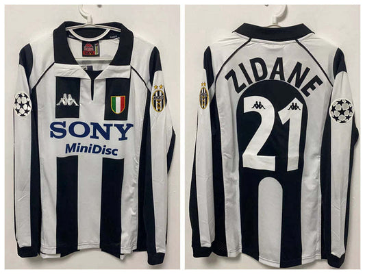 Zidane Juventus 97/98 Home Original Retro Jersey