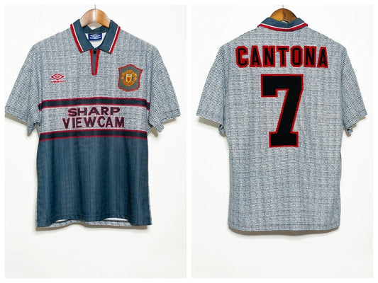 CANTONA Manchester United 1996 Away Original Retro Jersey