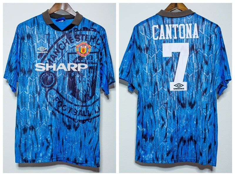 CANTONA Manchester United 92/93 Away Original Retro Jersey
