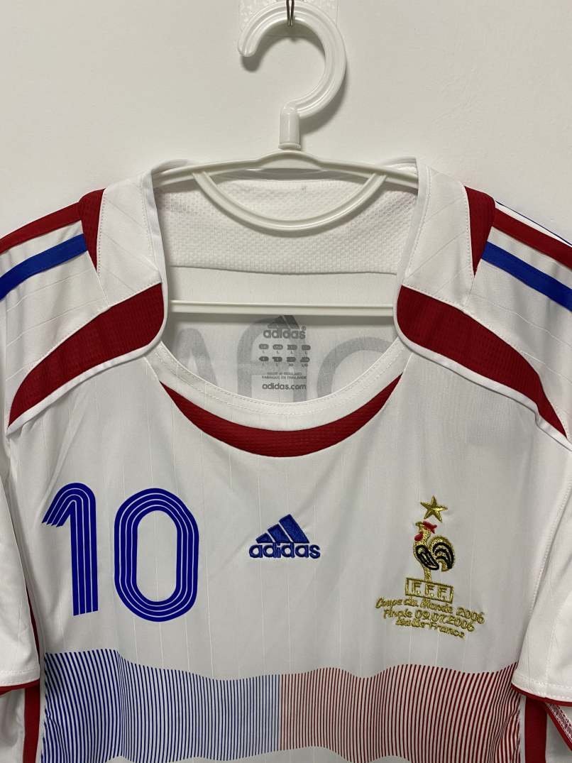 Zidane France National Team 2006 Away Original Retro Jersey