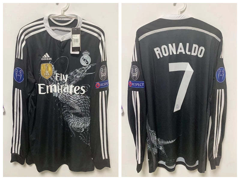 Cristiano Ronaldo CR7 Real Madrid 14/15 Third Original Retro Jersey