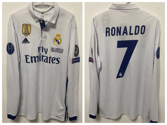 Cristiano Ronaldo CR7 Real Madrid 16/17 Home Original Retro Jersey
