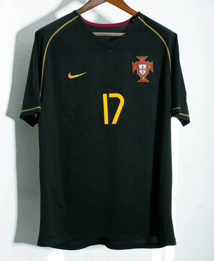 Cristiano Ronaldo CR7 Portugal National Team 2006 Away Original Retro Jersey