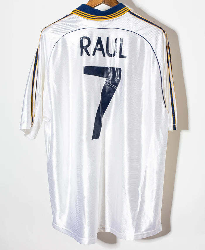 Adidas Raul Real Madrid 98/99 Home Original Retro Jersey