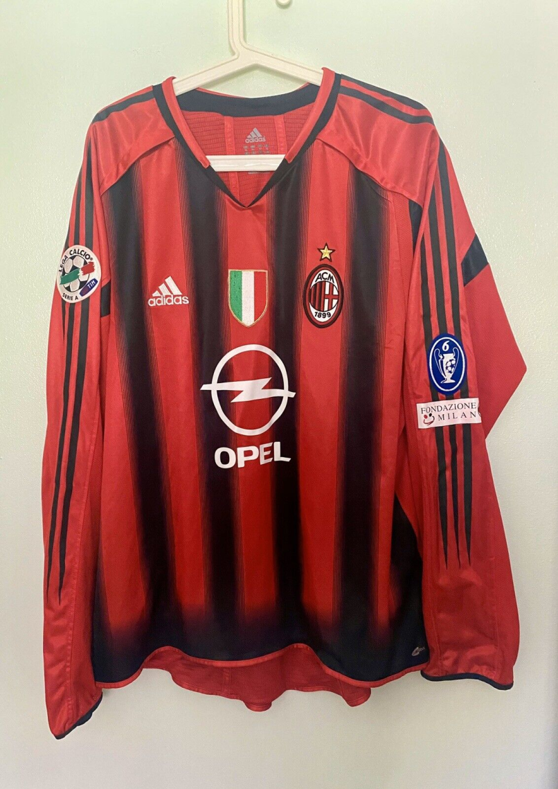 SHEVCHENKO AC Milan 2004/05 Home Original Retro Jersey
