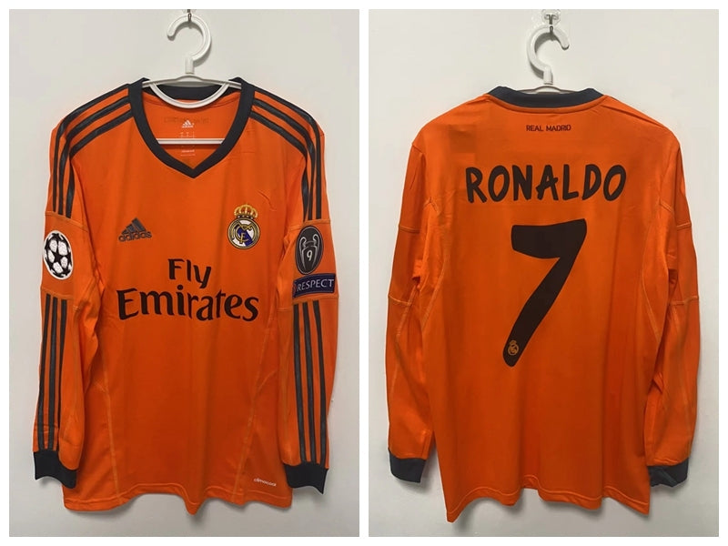 Cristiano Ronaldo CR7 Real Madrid 12/13 Third Original Retro Jersey