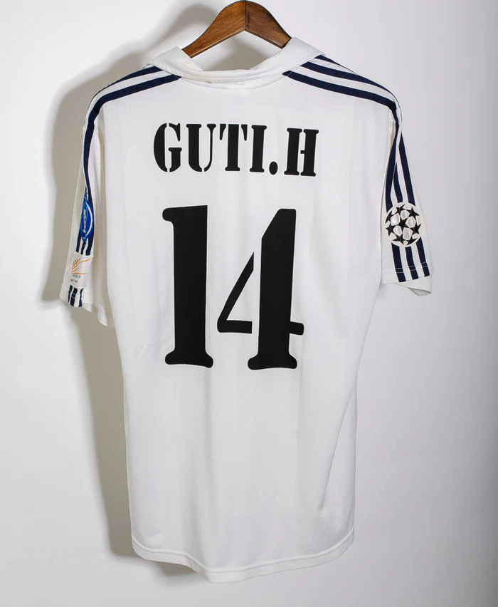 Guti.H Real Madrid 02/03 Home Original Retro Jersey