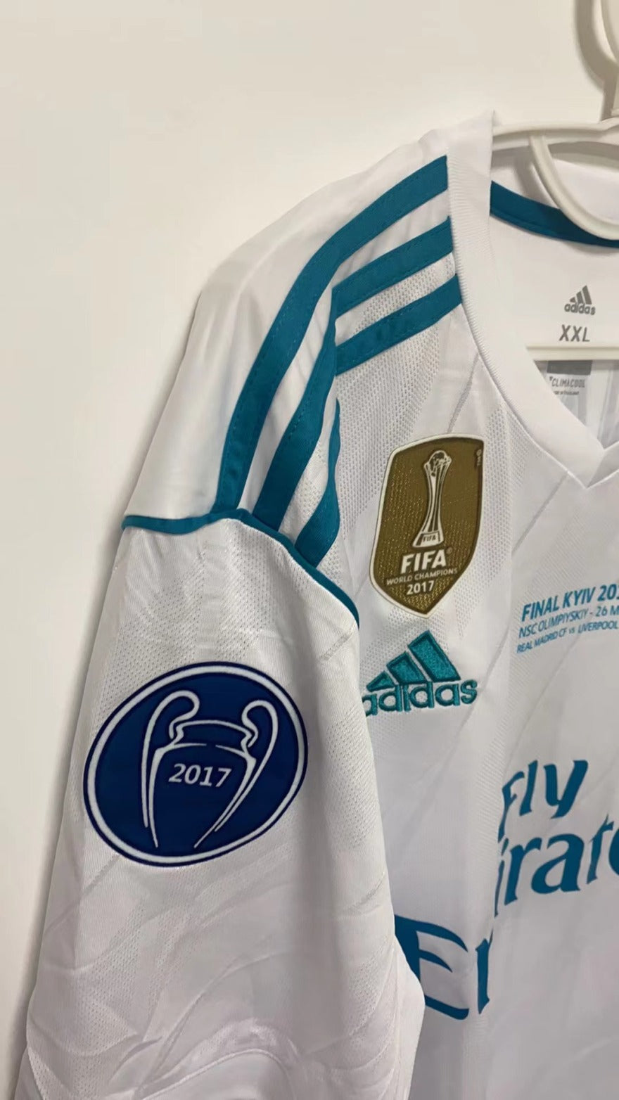 Cristiano Ronaldo CR7 Real Madrid 17/18 Home Original Retro Jersey