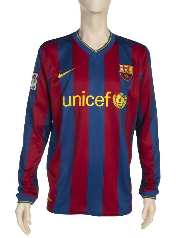 Toure YaYa Barcelona 09/10 Home Original Retro Jersey