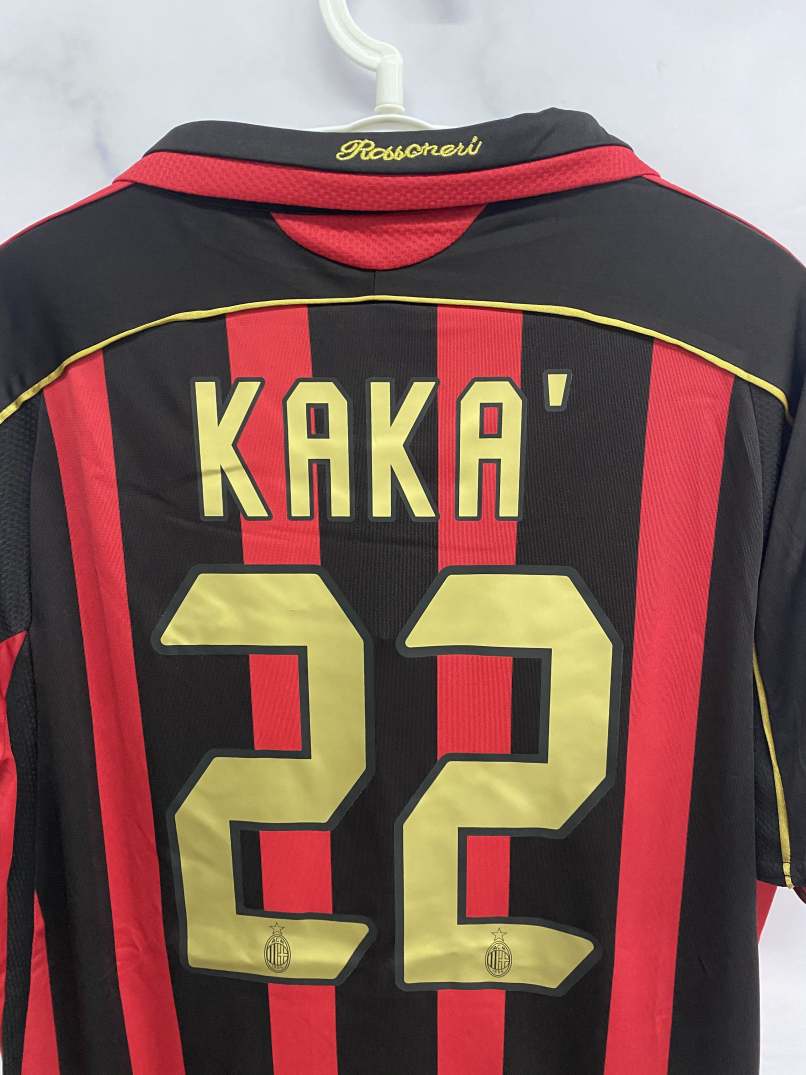 Kaka AC Milan 06/07 Home Original Retro Jersey