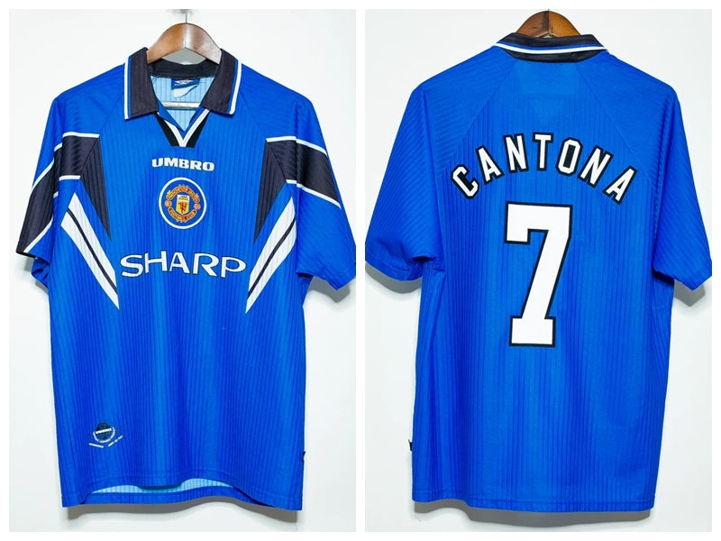 CANTONA Manchester United 1997 Away Original Retro Jersey