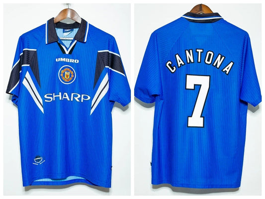 CANTONA Manchester United 1997 Away Original Retro Jersey