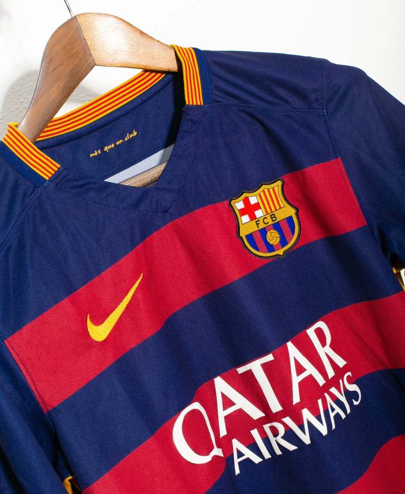 Luis Suarez Barcelona 15/16 Home Original Retro Jersey