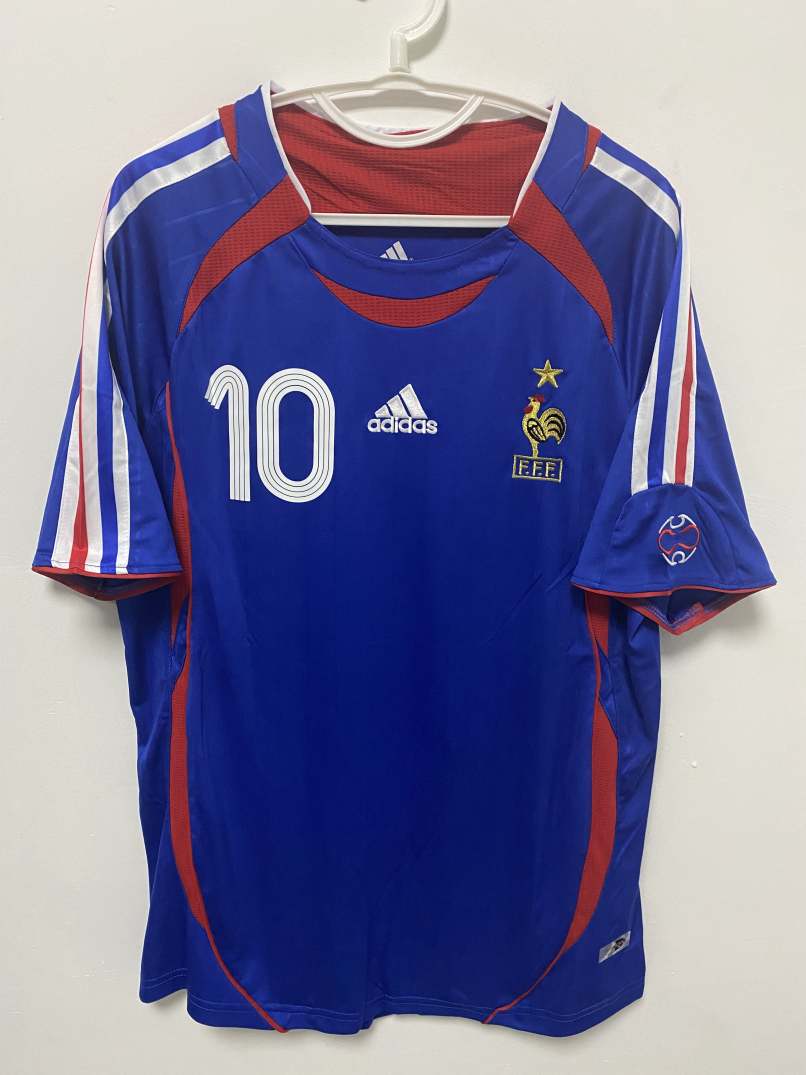 Zidane France National Team 2006 Home Original Retro Jersey