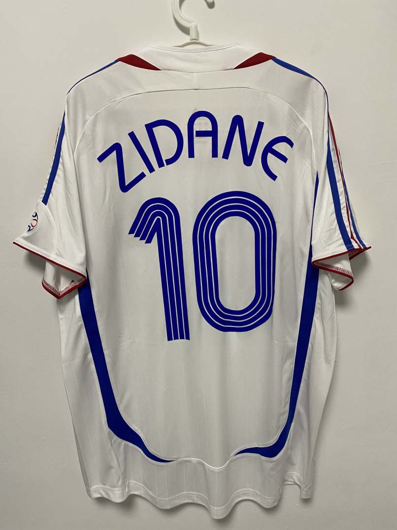 Zidane France National Team 2006 Away Original Retro Jersey