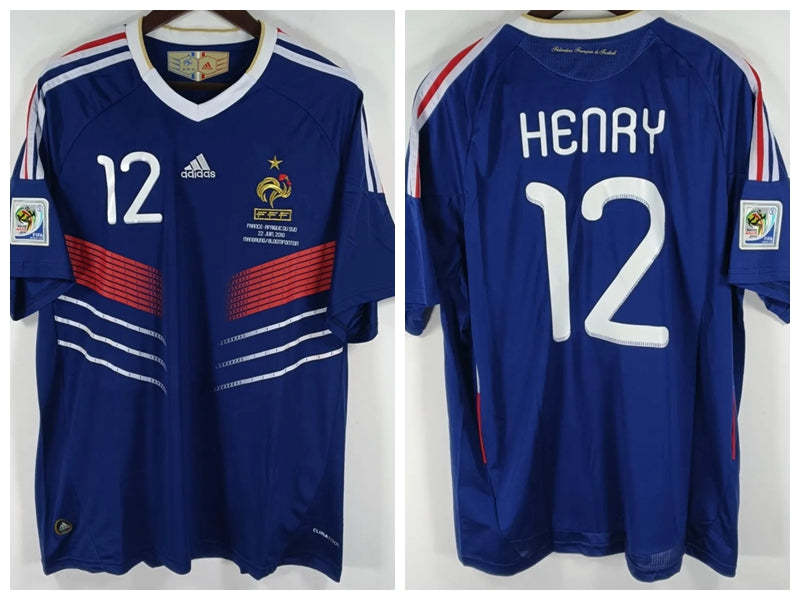 Thierry Henry France National Team 2010 Home Original Retro Jersey