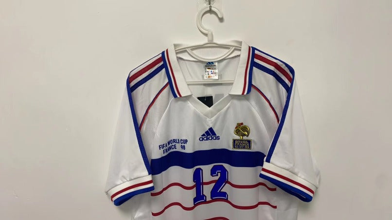 Thierry Henry France National Team 1998 Away Original Retro Jersey