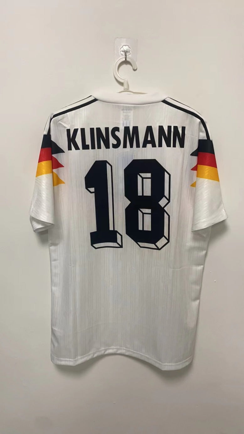 KLINSMANN Germany National Team1994 Home Original Retro Jersey